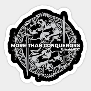 More than conquerors Sticker
